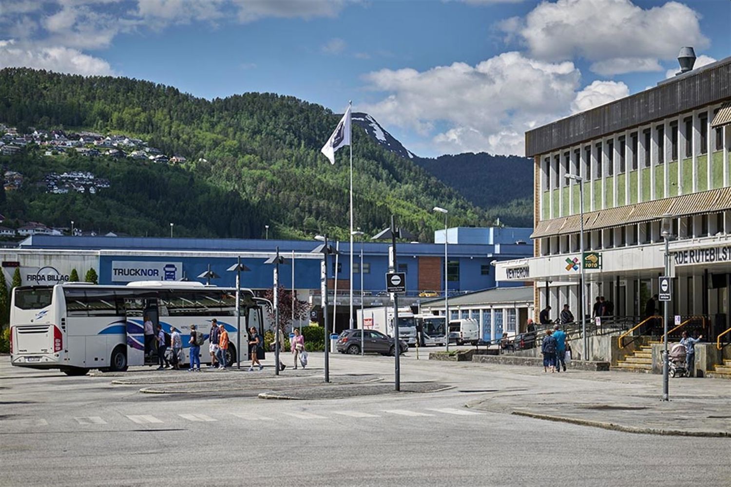 Førde terminal.